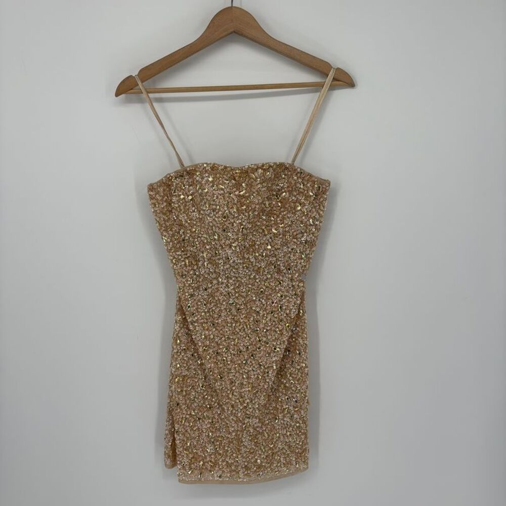 Mac Duggal Sequin Mini Dress